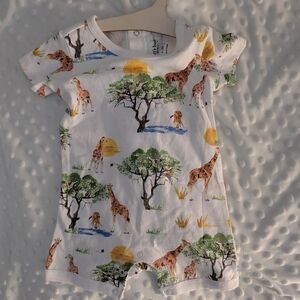 Giraffe Print Kids Shirt